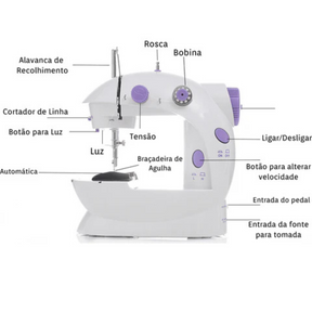 PocketSew - Mini Máquina de Costura Portátil