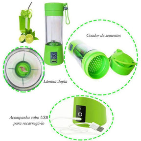 PowerBlend – Copo Mixer Elétrico Portátil