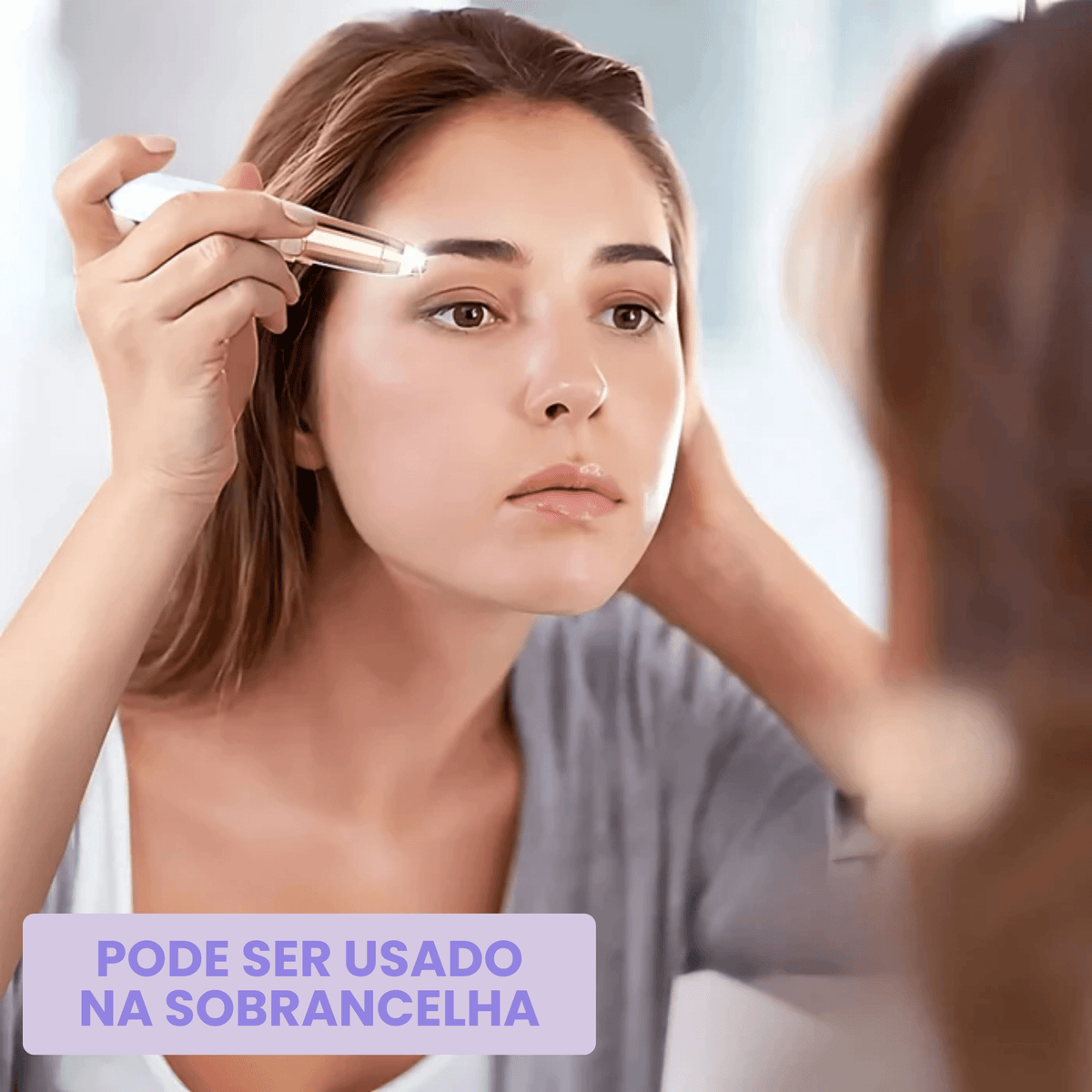 BrowPerfect – Caneta Elétrica Modeladora de Sobrancelha