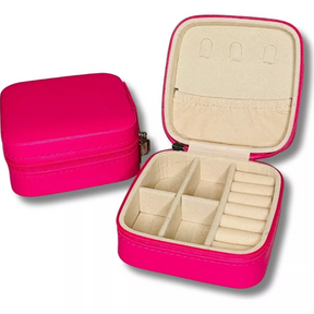 EleganceBox - Porta-Jóias Compacto