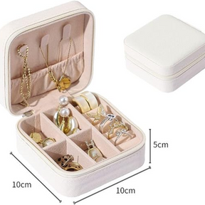 EleganceBox - Porta-Jóias Compacto