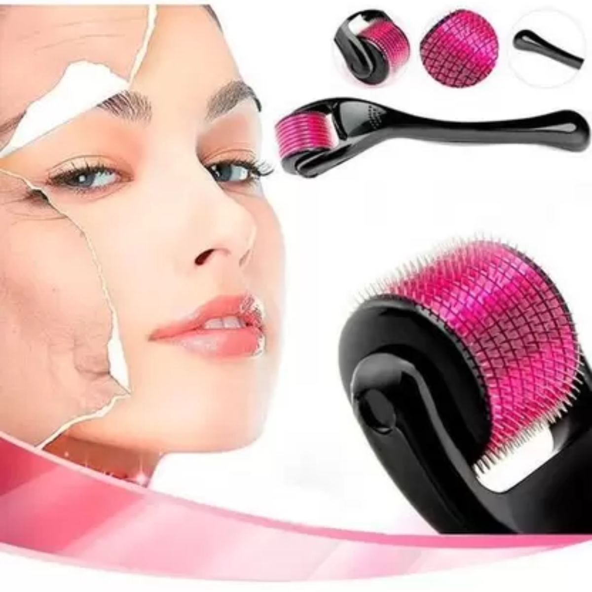 GlowRenew – Dermaroller Facial Profissional