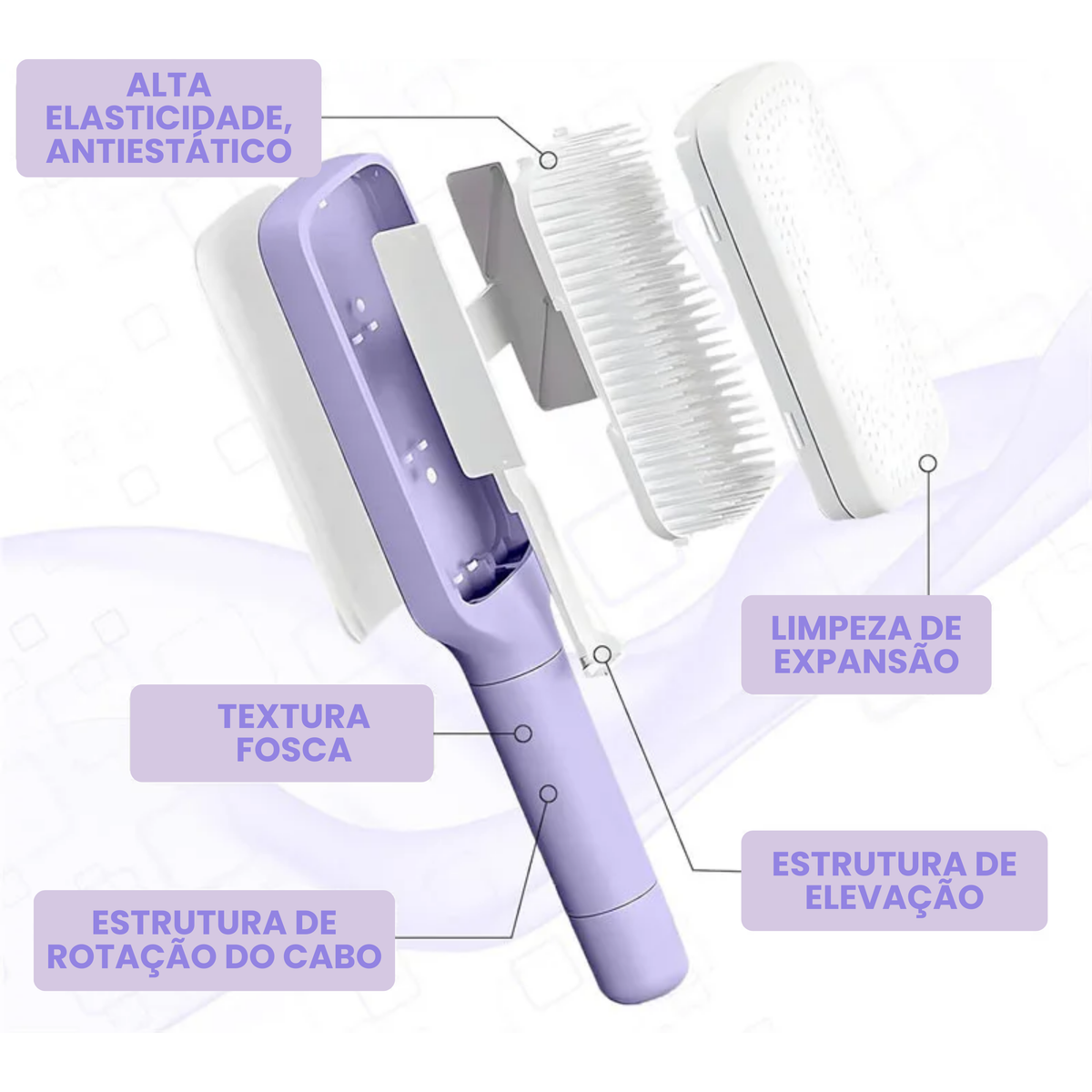 SelfClean - Escova Autolimpante Inteligente